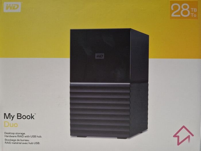 WD Mybook Duo 28Tb