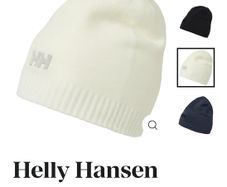 Helly hansen white beanie bnwt