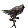 3 Sparrows On A Branch ( 21cm)- Bronze Image 9