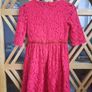 Red dress girls size 7-8 years Christmas Image 6