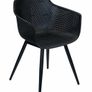 Orte Urban Terrace Chair Black Polypropylene Armchair Image 2
