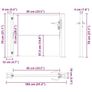 Steel Garden Gate 100x150 cm Image 7