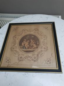 Victorian Putti Print
