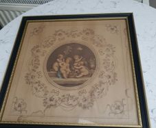 Victorian Putti Print