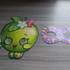 Light cardboard kids masks