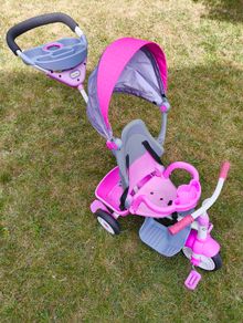 Little Tikes 4-in-1 Trike with Push Handle & Canopy
