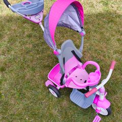Little Tikes 4-in-1 Trike with Push Handle & Canopy
