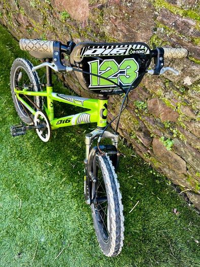 Children's Bike Green 16-inch