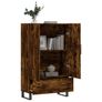 Highboard Smoked Oak 69.5x31x115 cm Engineered Wood Image 2