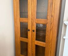 Set Display cabinet, coffee table and TV stand