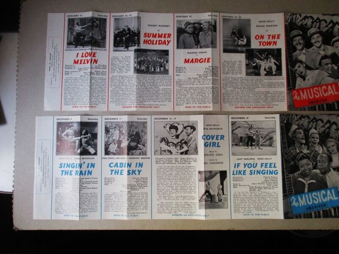Vintage Film Leaflets