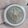 2 Reichsmark 1937 J Hamburg WW2 Silver Coin third Reich Image 2