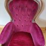 Antique Victorian Armchair Image 6