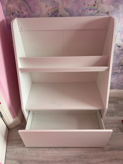 book display with storage