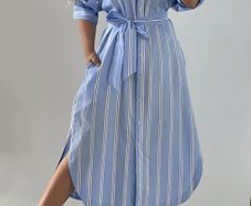 New Zara ZW collection midi 100% cotton dress
