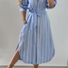 New Zara ZW collection midi 100% cotton dress