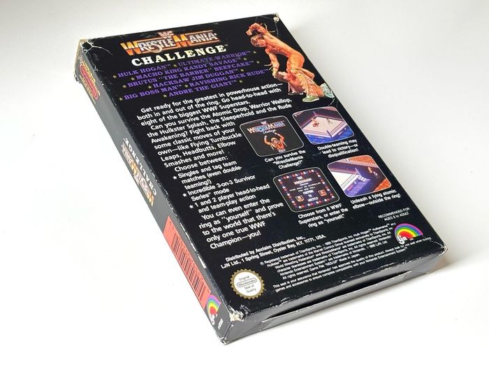 WWF Wrestlemania for Nintendo NES - Boxed