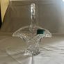 Original small Irish crystal basket Image 3