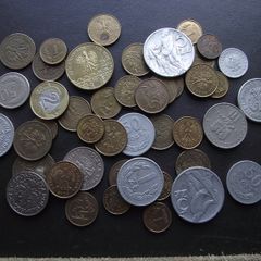 A Lot of 120+ grams of Polish coins