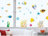 Nice Colour Fish Bathroom Kids Nursery Children Wall Stickers