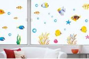 Nice Colour Fish Bathroom Kids Nursery Children Wall Stickers