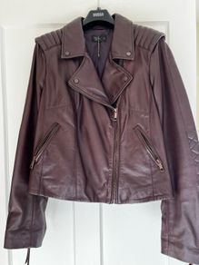 Ladies leather jacket