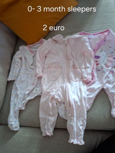 baby items and clothing