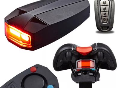 3 in 1 Bicycle ALARM  light with Remote Control, Last two