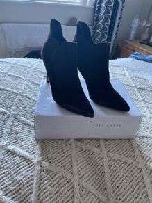 Brown leather Paul Costello suede Boots