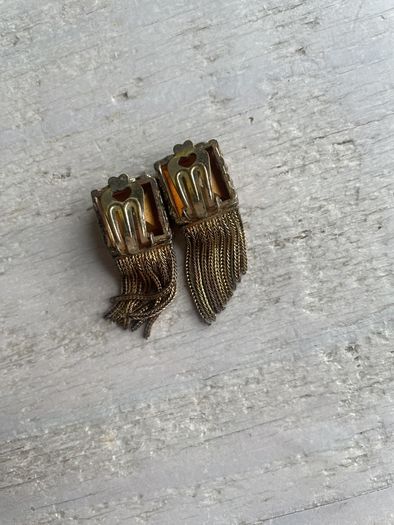 Vintage Italian Clip on Earrings