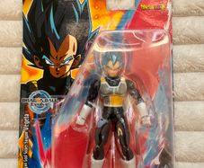 Dragon Ball Evolve Vegeta Super Saiyan God Blue Action Figure  approx.12cm Bandai Damaged Box Please see photos