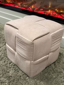 Cream Carraig Donn Footstool