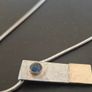 Sterling Silver & Gold Pendant Image 3