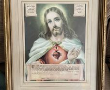 Vintage Sacred Heart of Jesus