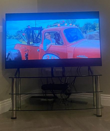 Glass TV Stand - Free