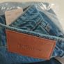 New! Youths teenager Mango Sam carrot blue denim jeans Euro 38 Image 2