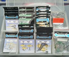 Assortment of fishing hooks