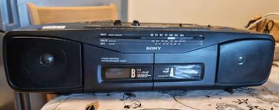 Sony CFS-W304L II Portable Radio Cassette Player, sale as radio.