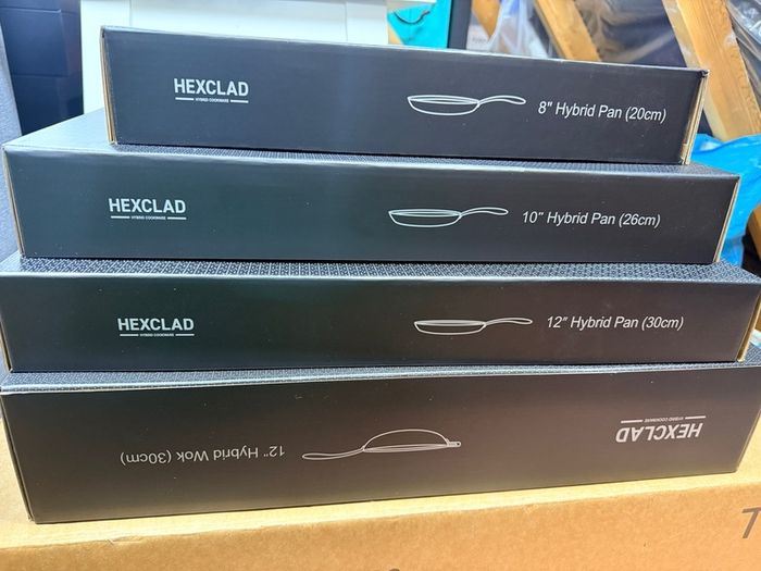 Hexclad single pans read description