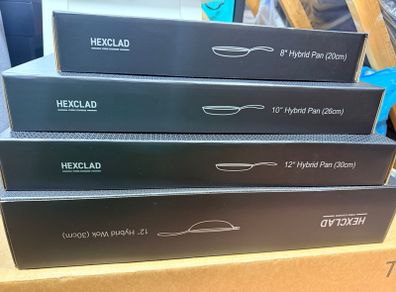 Hexclad single pans read description