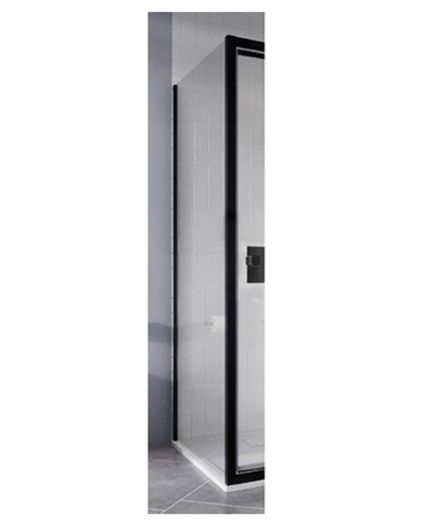 Clearance: Clear 6 Side Panel Black