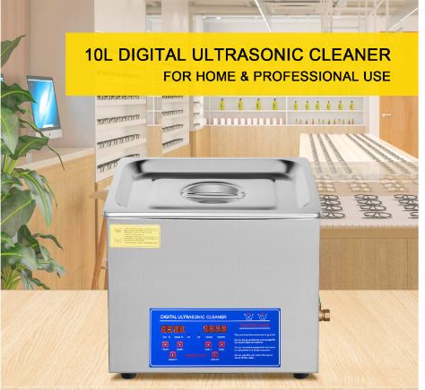 6/10/15/22/30L Digital Ultrasonic Cleaners Cleaning Supplies Bath Timer Jewellery