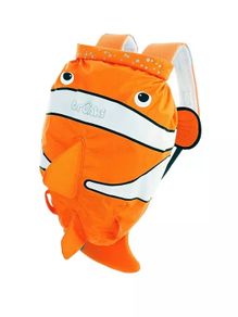Trunki Paddlepak Waterproof Kids Swim Bag Bavkpack - Chuckles the Clown Fish (Medium -7.5L)