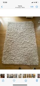 Laura Ashley Cream Rug 180cm x 120cm
