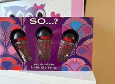 So edt perfume 3x15ml