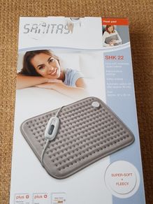 Sanitas SHK 22 Heat Cushion Back Cushion Heat Blanket 100 Watt Automatic Shut-Off