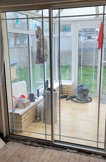 Sliding doors - for a room, porch or conservatory READY FOR COLLECTION