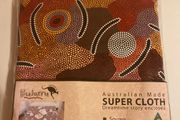 Aboriginal art work table cloth free postage