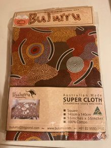 Aboriginal art work table cloth free postage
