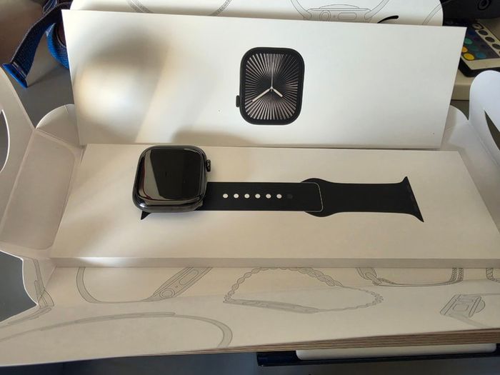 Apple watch 10 tytanium sapphire 46 mm